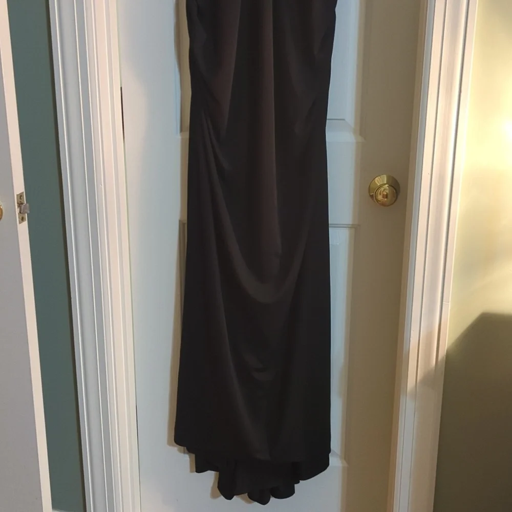 Torrid Black Ruched Dress - Picture 2 of 5